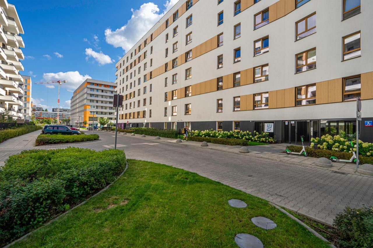 Warsaw Airport Studio With Private Terrace Eksteriør billede